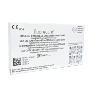 fluorecare® - SARS-CoV-2 & Infl. A/B & RSV Combo Test – Eigenanwendung  